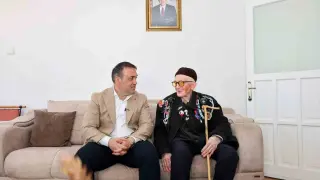 Şehit babası Hasan Bayır 93 yaşına girdi