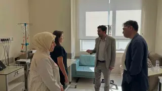 Kütahya Şehir Hastanesi’nde kemoterapi ünitesi ziyaret edildi