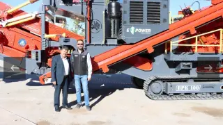 Kütahya İl Özel İdaresi’ne 27 milyon TL’lik mobil taş kırma makinesi