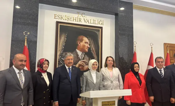 Bakan Mahinur Göktaş Eskişehir'de