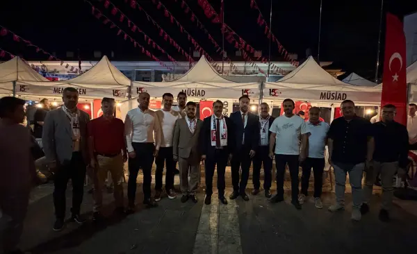 Başkan Özdemir: 15 Temmuz İktisadi Bağımsızlığın Teminatıdır