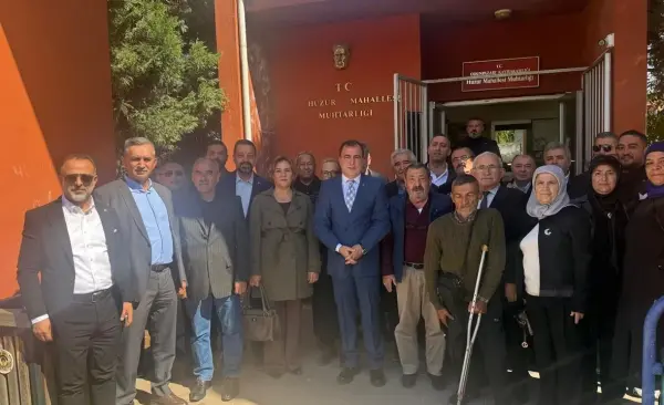 MHP Eskişehir teşkilatından mahalle muhtarlarına ziyaret