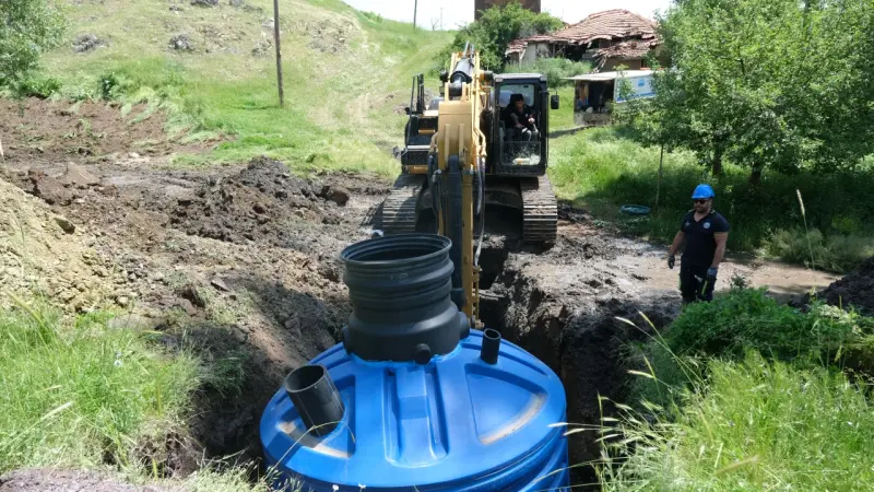 Yukarı Danişment'te içme suyu altyapısı yeni yatırımla güçlendirildi