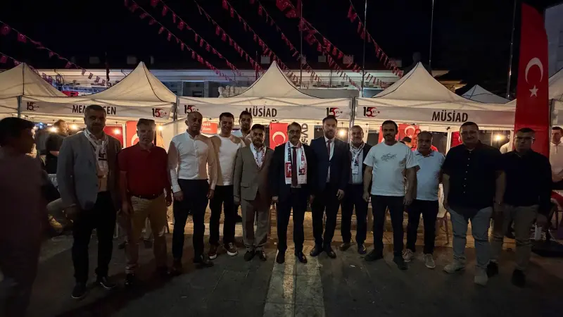 Başkan Özdemir: 15 Temmuz İktisadi Bağımsızlığın Teminatıdır