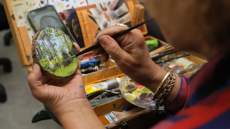 Sanat Sokağı Atölyeleriyle Üretimin Merkezi Oluyor