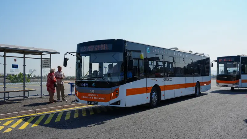 Eskişehir Şehir Hastanesi Önünde Toplu Ulaşıma Yeni Düzenleme