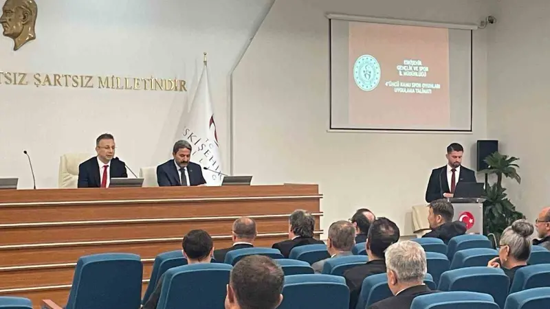 Eskişehir’de ’4. Kamu Spor Oyunları İstişare Toplantısı’ yapıldı
