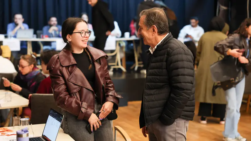 Başkan Ahmet Ataç 29 Ekim Gençlik Merkezi'nde gençlerle buluştu