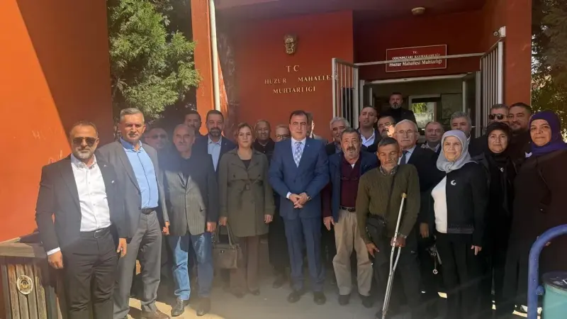 MHP Eskişehir teşkilatından mahalle muhtarlarına ziyaret