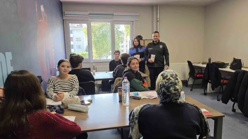 Bilecik’te öğrencilere KADES ve dolandırıcılık uyarısı