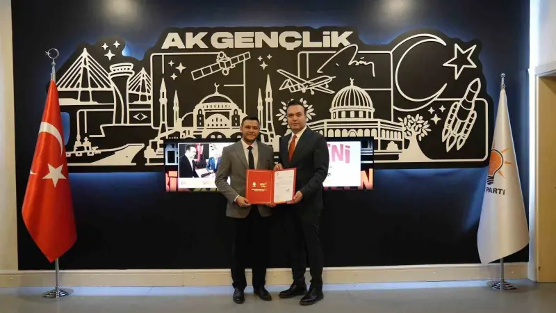AK Parti Kütahya İl Gençlik Kolları Başkanlığına Oğuzhan İnce atandı