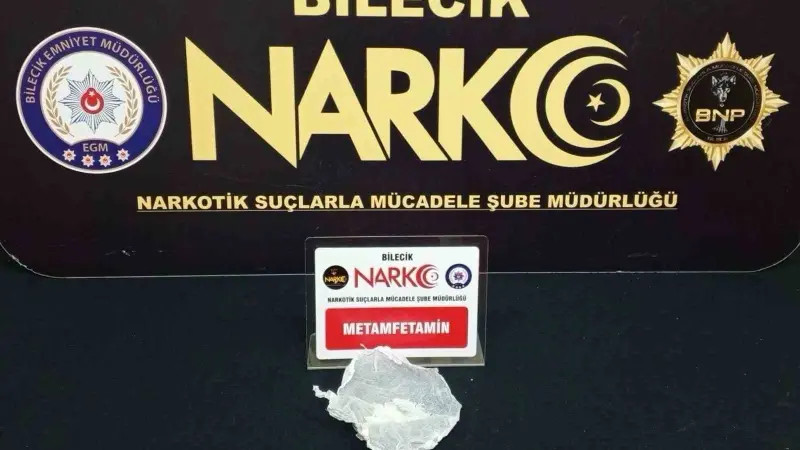 Bilecik’te metamfetamin ele geçirildi