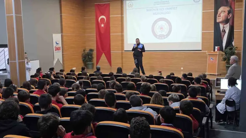 Bilecik’te 120 öğrenciye güvenli internet ve akran zorbalığı eğitimi