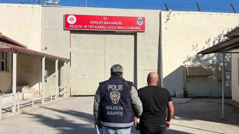 Bilecik’te 16 yıl 4 ay hapis cezasıyla aranan şahıs yakalandı