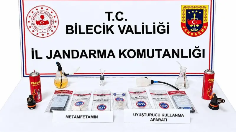 Bilecik’te uyuşturucu operasyonu