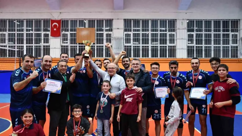 4. Kamu Spor Oyunları Erkek Voleybol Müsabakaları tamamlandı